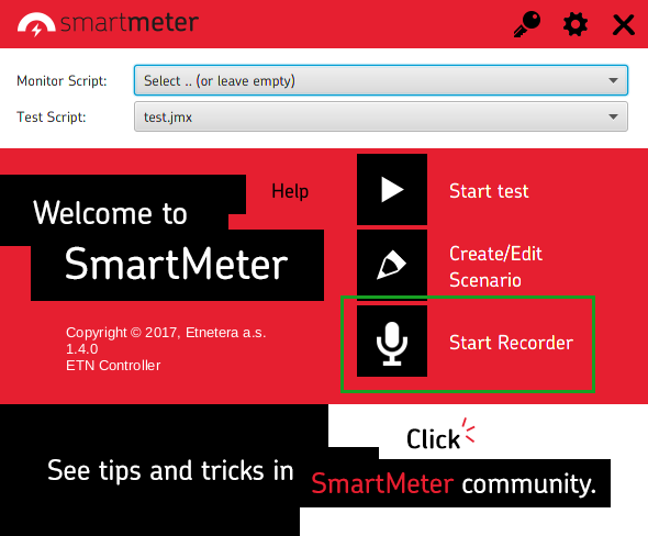 2Load testing Vaadin apps SmartMeter.io